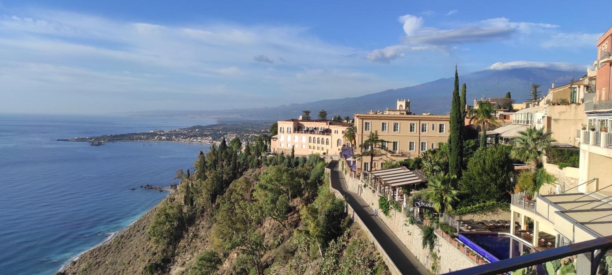 Blu Home Deluxe Taormina Esterno foto